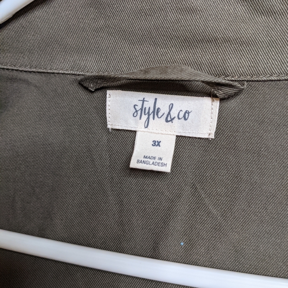 Plus Military Jacket! - Picture 12 of 14